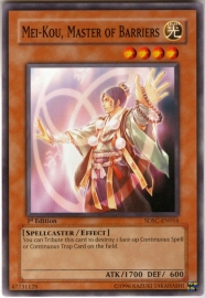 Mei-Kou, Master of Barriers - Unlimited - SDSC-EN0016