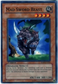 Mad Sword Beast - 1st Edition - SD9-EN004