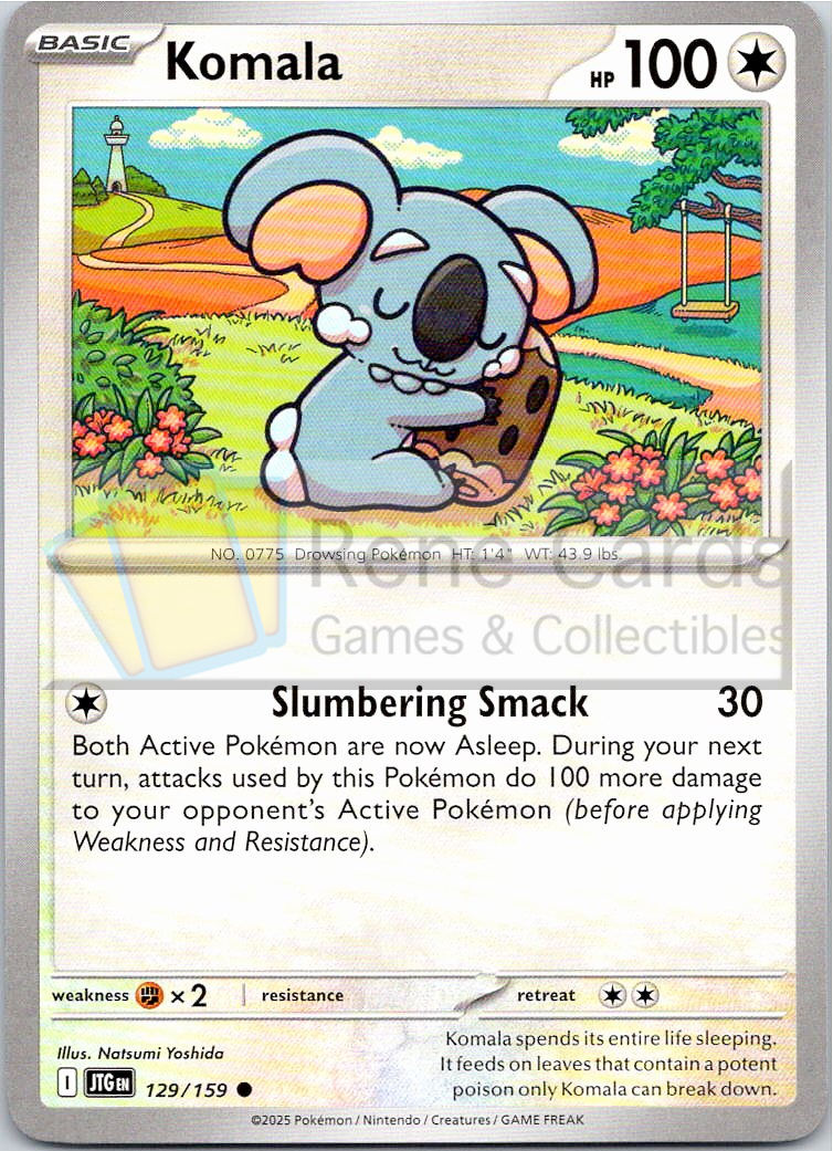 Komala - JTG  - 129/159