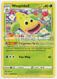 Weepinbell - Battle Styles - 002/163