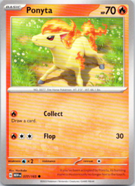 Ponyta - MEW - 077/165