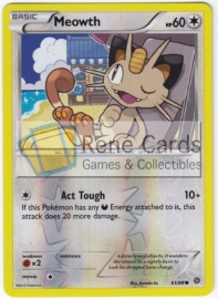 Meowth - AncOri - 61/98 - Reverse