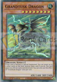 Grandtusk Dragon - 1st. Edition - POTE-EN033