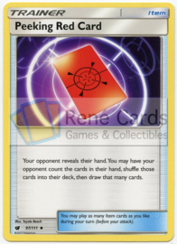 Peeking Red Card - S&M CrIn  97/111