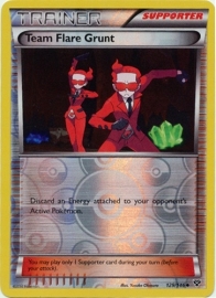 Team Flare Grunt - X&Y - 129/146 - Reverse