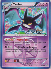 Crobat - BW51 - Promo - Plasma Storm Prerelease participation promo