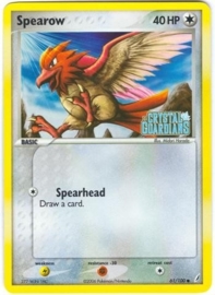 Spearow - CryGua - 61/100 - Reverse