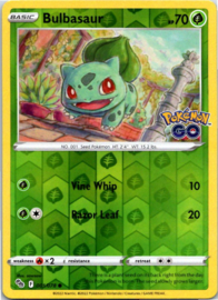 Bulbasaur - PGO - 001/078 Reverse