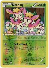 Deerling - XY FaCo 8/124 - Reverse