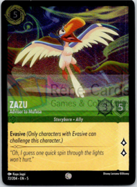 Zazu - Advisor to Mufasa - 5SSK - 72/204 - Foil