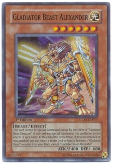 Gladiator Beast Alexander - 1st. Edition - GLAS-EN017