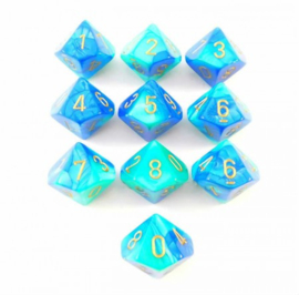 Gemini - Blue-Teal/gold