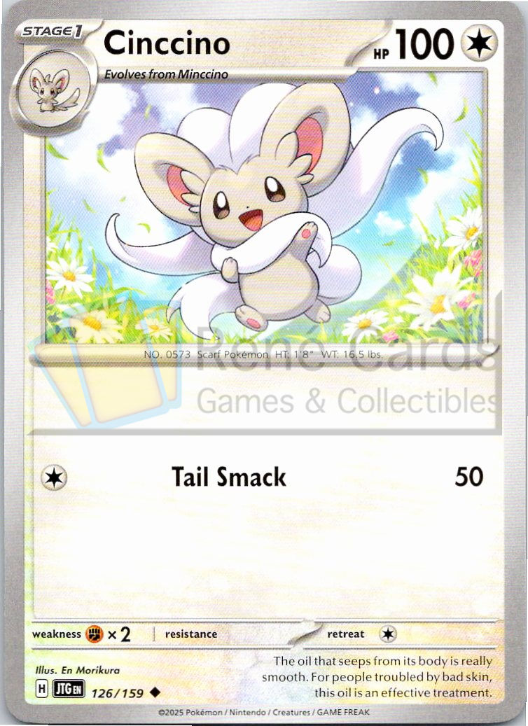 Cinccino - JTG  - 126/159