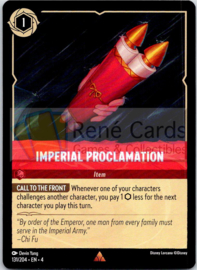 Imperial Proclamation - 4URS-131/204