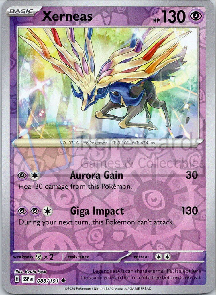 Xerneas - SSP - 088/191 - Reverse