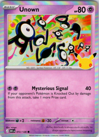 Unown - 30C - 72/128