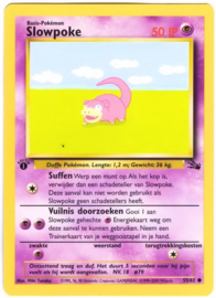 Slowpoke - 1st. Edition - Dutch - Foss - 55/62