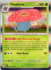 Vileplume - MEW - 045/165