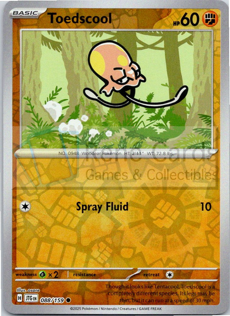 Toedscool - JTG  - 088/159 - Reverse