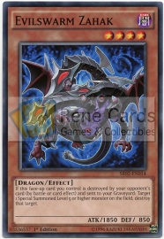 Evilswarm Zahak - 1st Edition - SR02-EN014