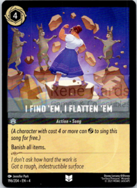 I Find ’em, I Flatten ’em - 4URS-196/204