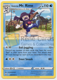 Galarian Mr. Rime - Battle Styles - 035/163