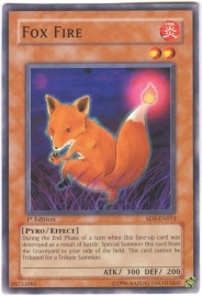 Fox Fire - 1st Edition - SD3-EN013