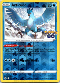 Articuno - PGO - 024/078 Reverse