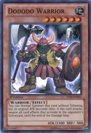 Dododo Warrior - 1st Edition - ZTIN-EN001