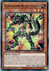 Gladiator Beast Gistel - 1st Edition - SUDA-EN017