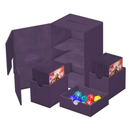 Twin Flip´n´Tray Deck Case 160+ Standard Size XenoSkin Purple MonoColor
