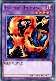 Darkfire Dragon - Unlimited - LOB-EN019 - 25th Anniversary