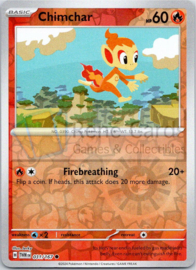 Chimchar - TWM - 031/167 - Reverse