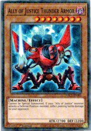 Ally of Justice Thunder Armor - 1st. Edition - HAC1-EN083 - DT