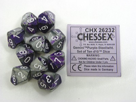 Gemini - Purple-Steel/white