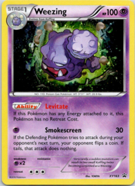 Weezing - XY163 - Promo - Evolutions Single Pack Blisters