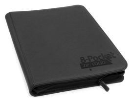 Ultimate Guard - 8-Pocket Zipfolio - Black