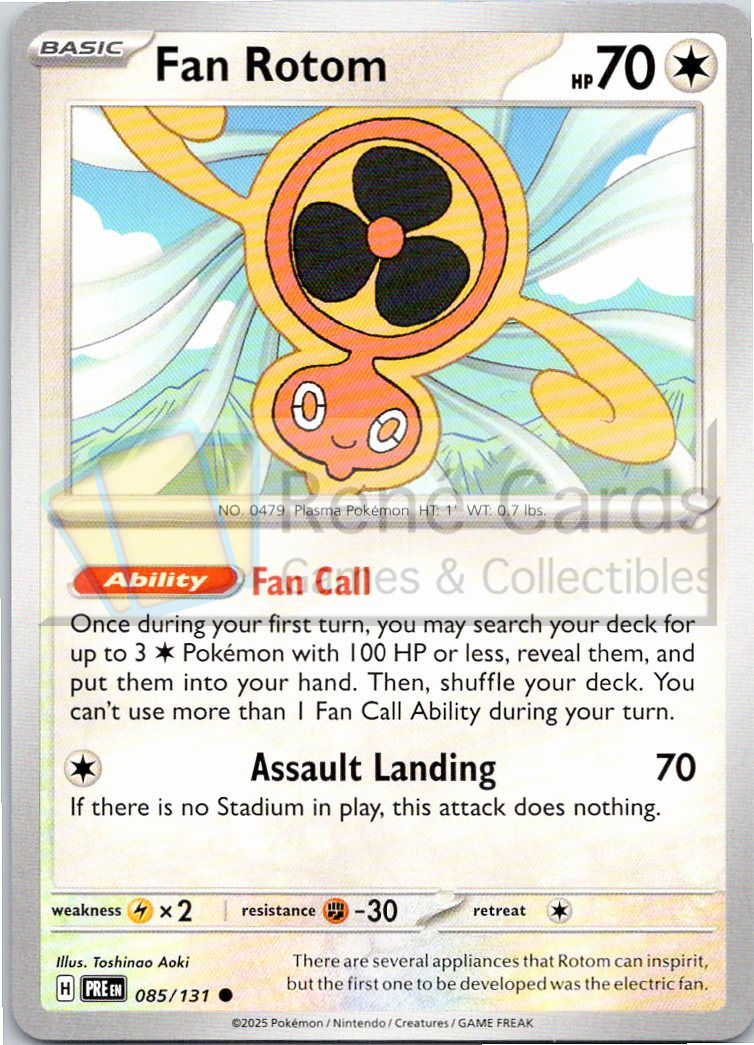 Fan Rotom - PRE  - 085/131