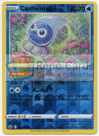 Castform Rainy Form - ChillRein - 033/198 - Reverse