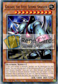 Golgoil the Steel Seismic Smasher - 1st Edition - LEDE-EN026