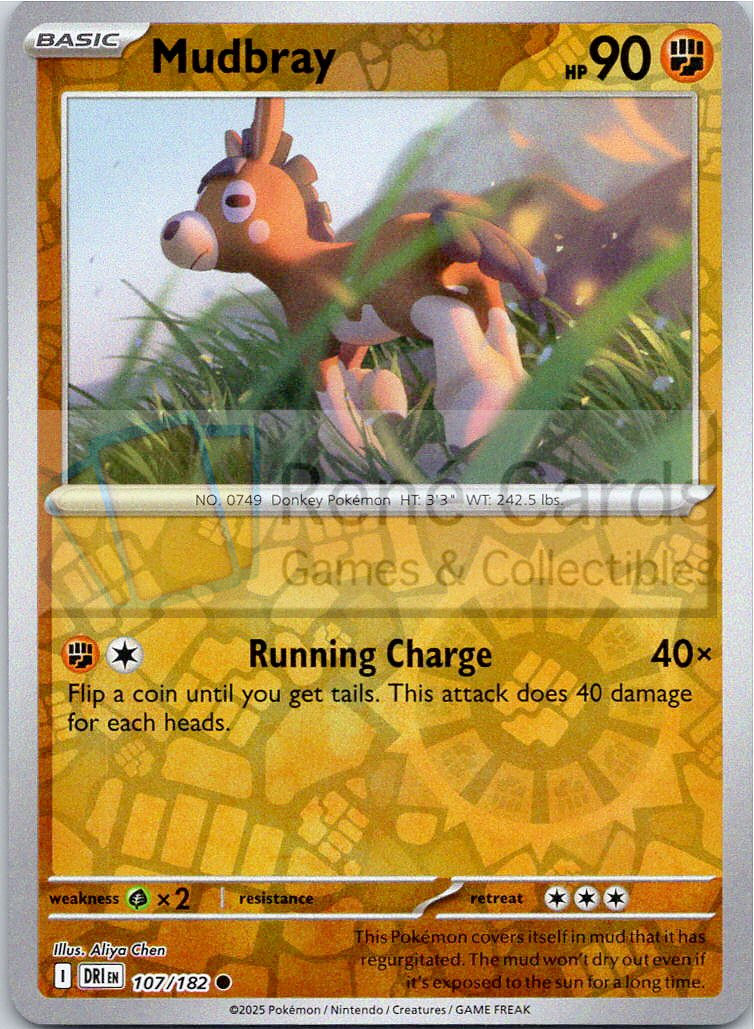 Mudbray - DRI  - 107/182 - Reverse