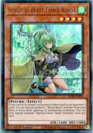 Spiritual Beast Tamer Winda - 1st Edition - BLTR-EN070