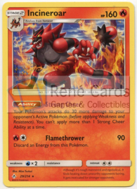 Incineroar - S&M UnbrBo - 29/214