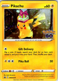 Pikachu - SWSH234 - Pokémon GO Tins
