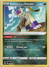 Radiant Hisuian Sneasler - LOR - 123/196