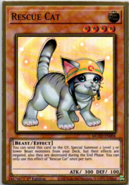 Rescue Cat (alternate art) - Unlimited - MGED-EN006