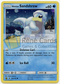 Alolan Sandshrew - S&M GuRi  19a/145 - Foil