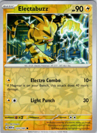 Electabuzz - MEW - 125/165 - Reverse