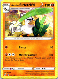 Galarian Sirfetch'd - S&S Rebel Clash - 095/192 Non Foil