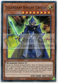 Legendary Knight Critias - 1st. Edition - DLCS-EN002 - Blue